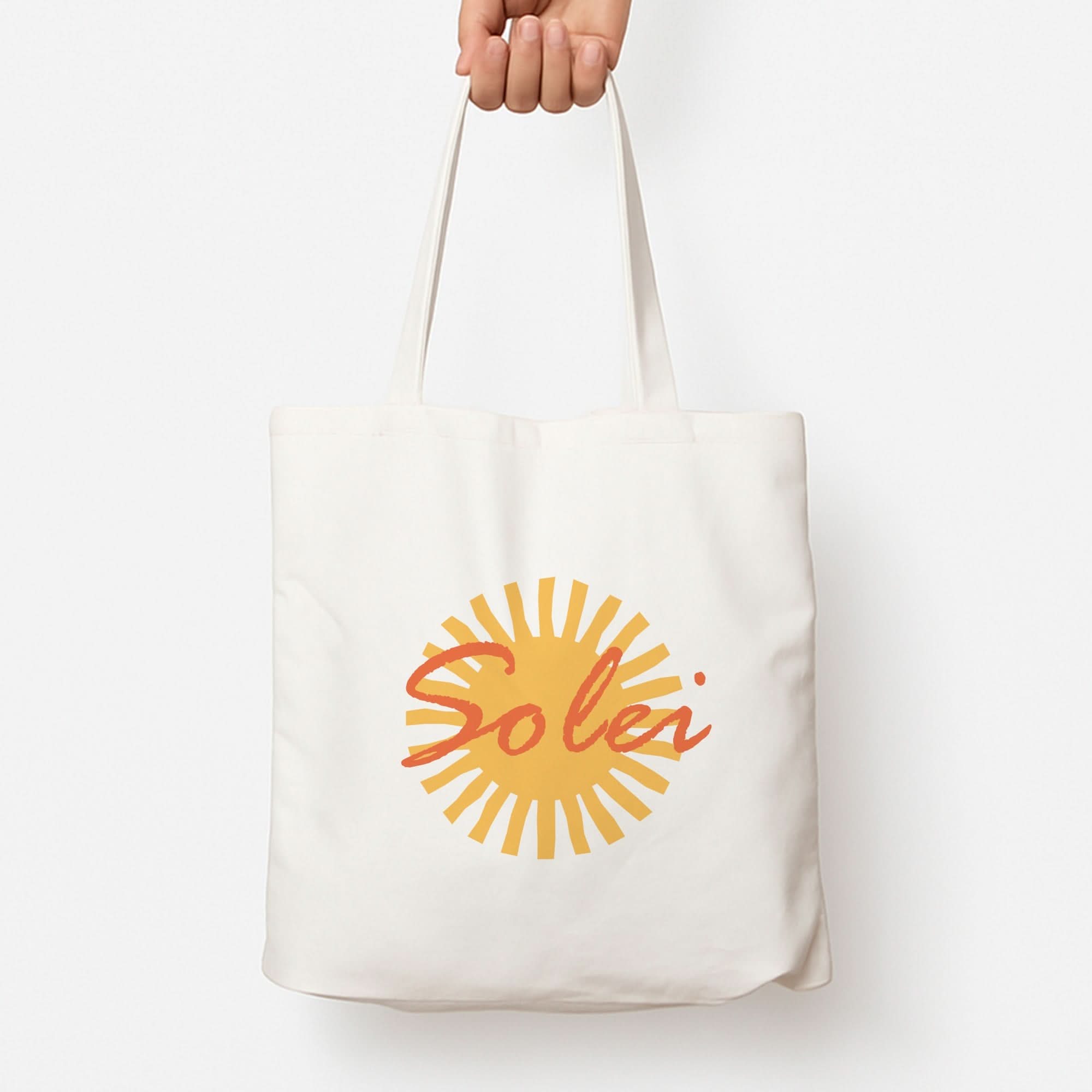 Abstract Sun Solei Tote Bag