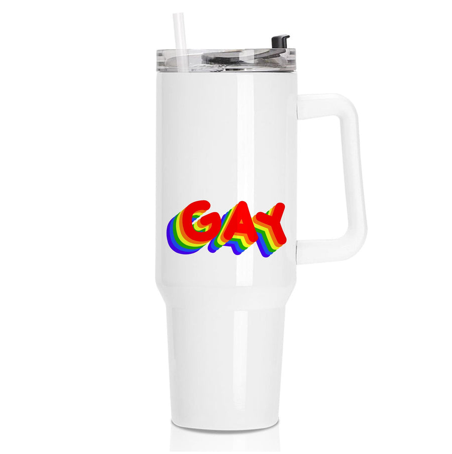 Gay Rainbow - Pride Tumbler