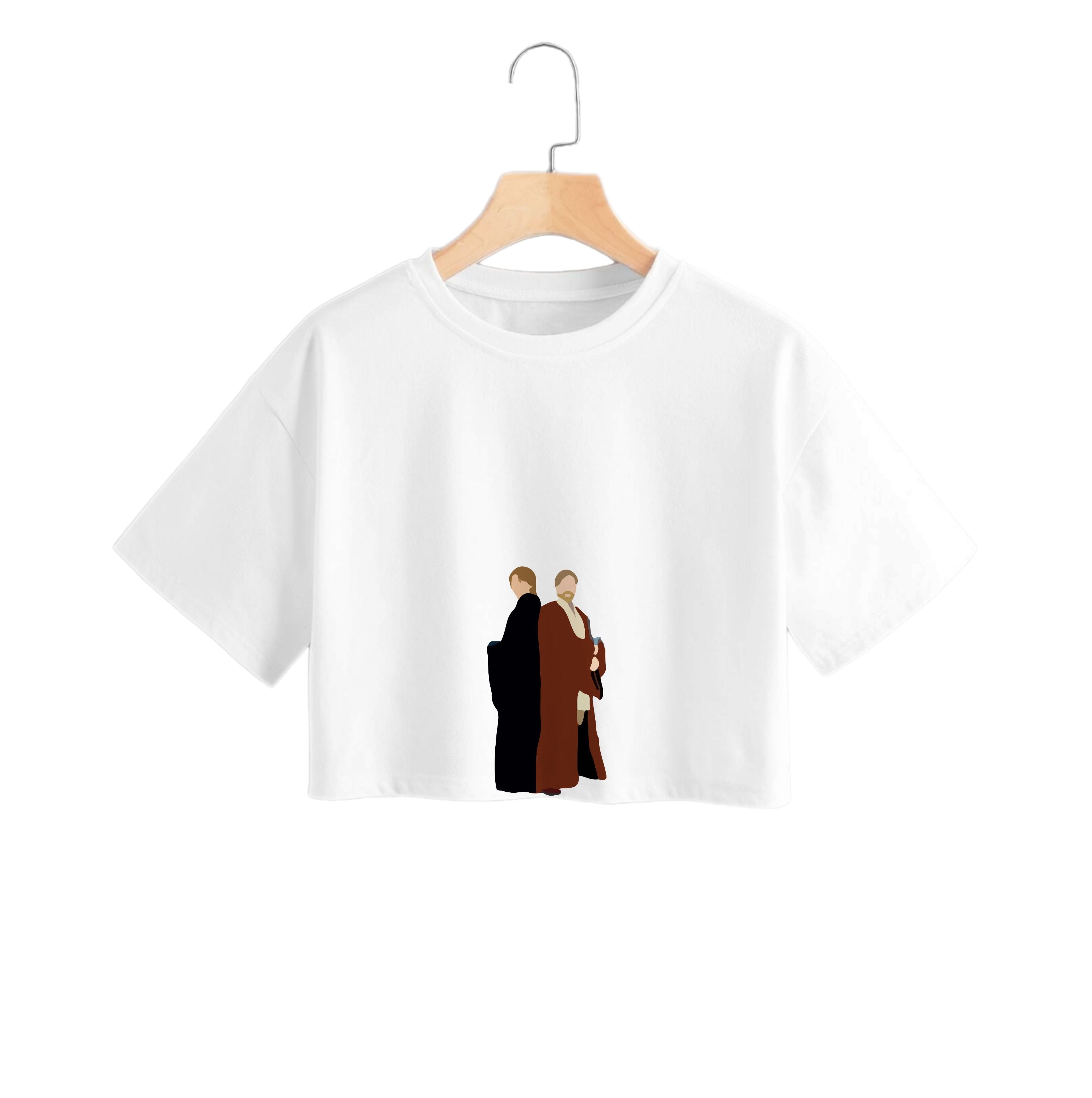 Skywalker and Kenobi Crop Top