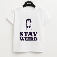 Stay Weird Purple Kids T-Shirt