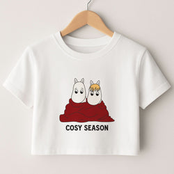 Cozy Season Trolls Crop Top