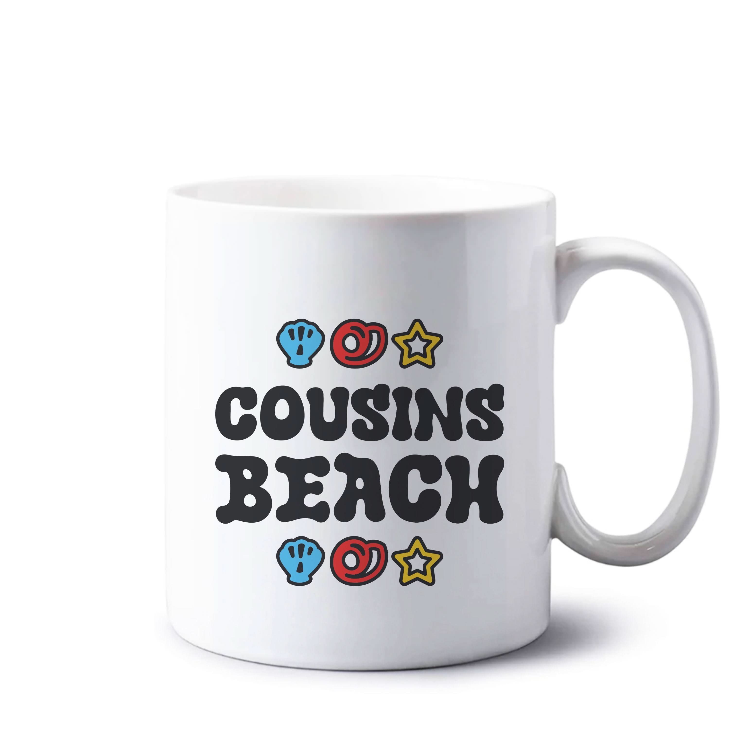 Cartoon Cousins Beach Mug