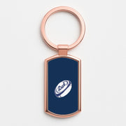 Dad Rugby Ball Luxury Keyring 4