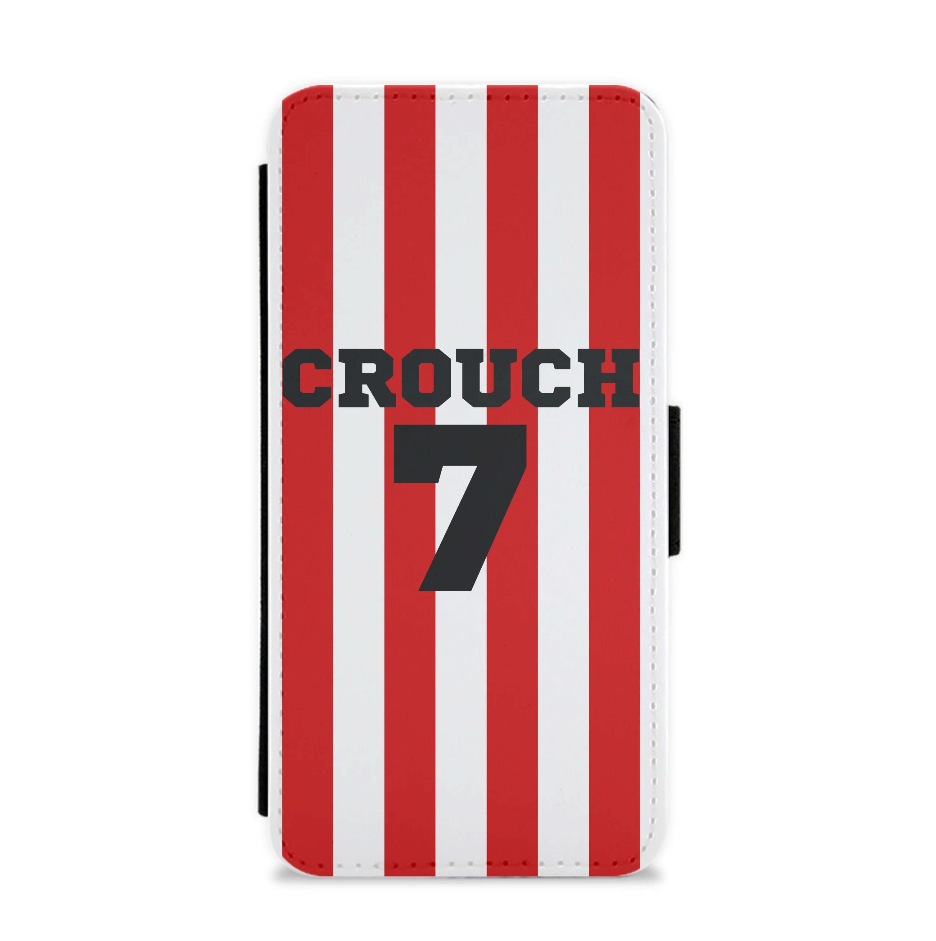 Red And White  Flip / Wallet Phone Case