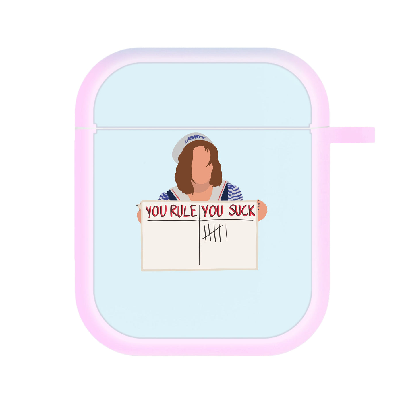 You Suck Tally - Stranger Things AirPods Case