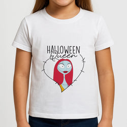 Halloween Queen Heart Girls T-Shirt