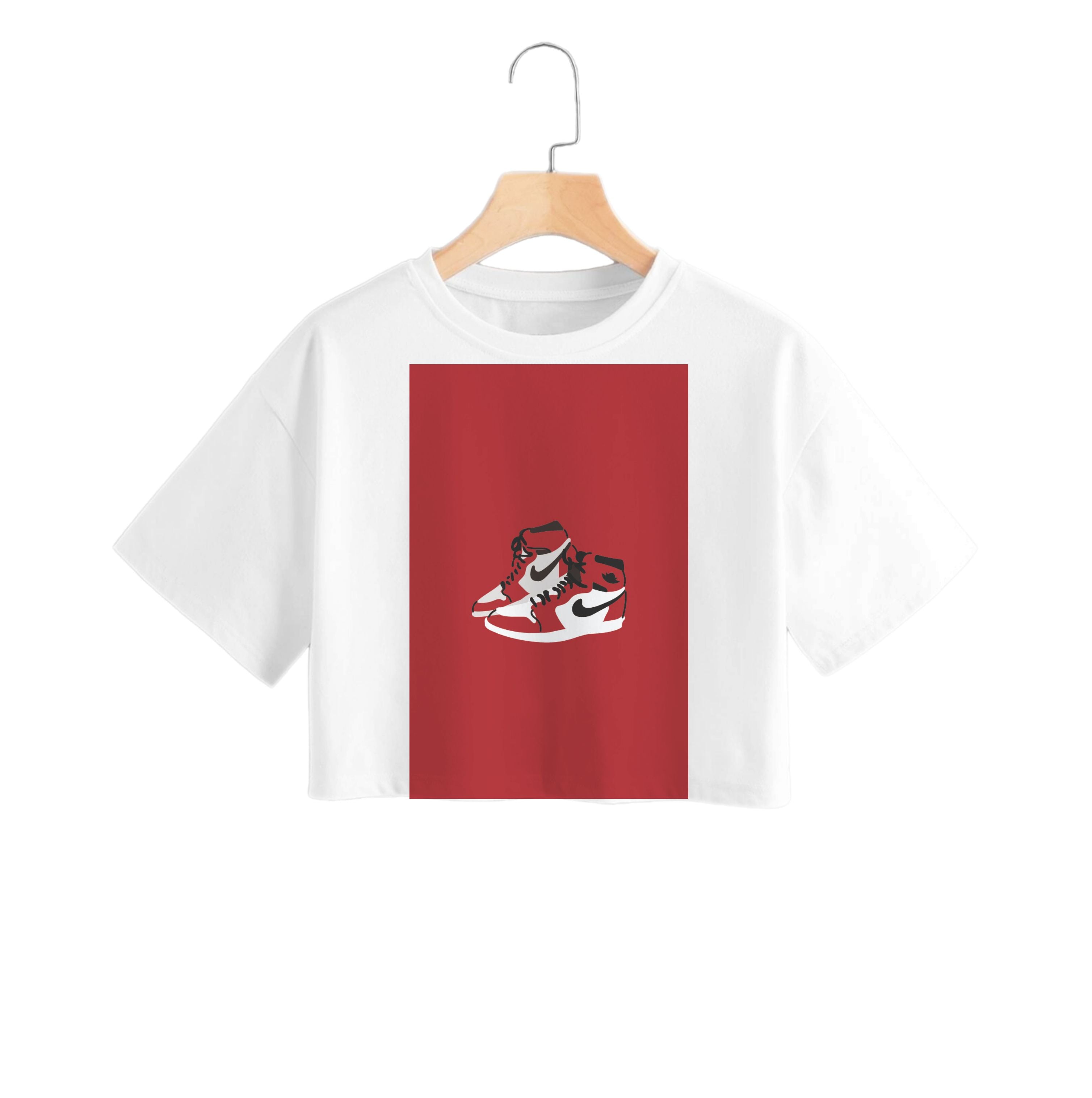 Jordans - Basketball Crop Top