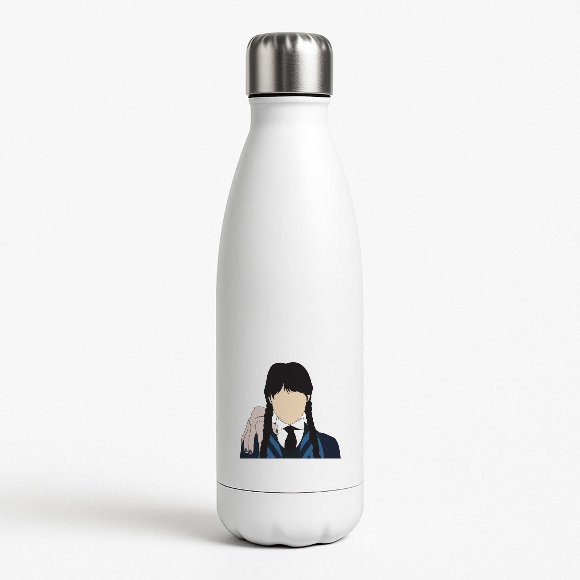 Wednesday And Thing Water Bottle
