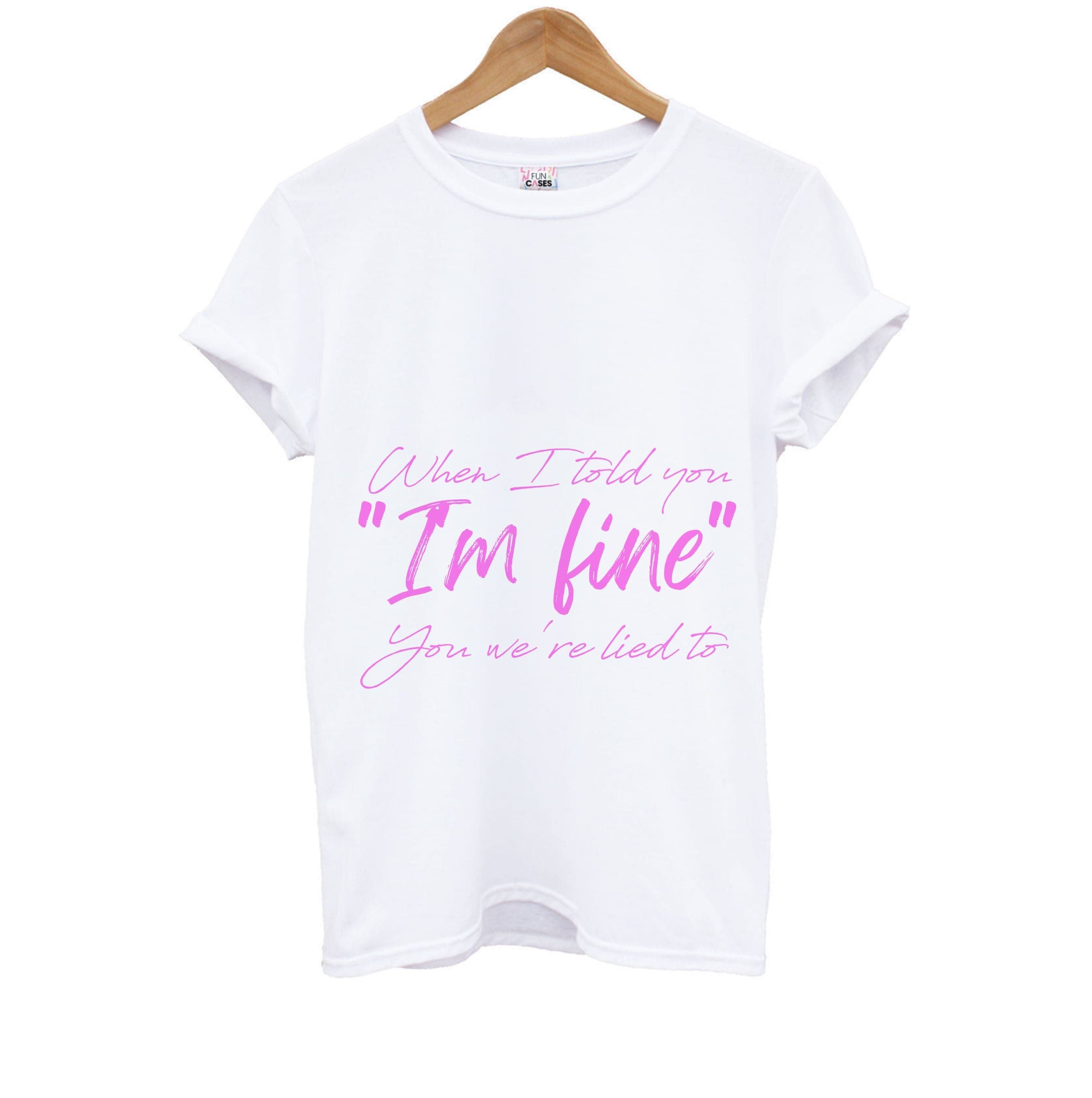 I'm Fine - Abrams Kids T-Shirt