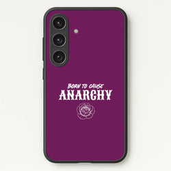 Born To Cause Anarchy Galaxy S25 Plus Case