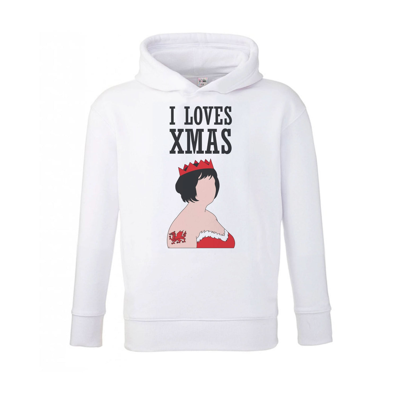 I Love Xmas Kids Hoodie