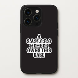 SAMCRO Member iPhone 15 Pro Case