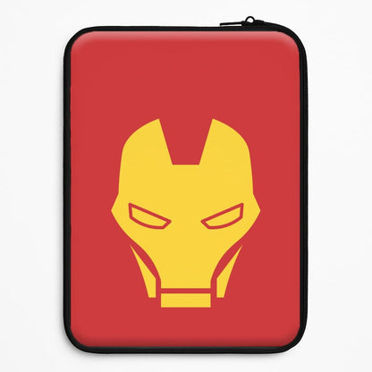 Red Robot Super Hero Face Universal Laptop Sleeve