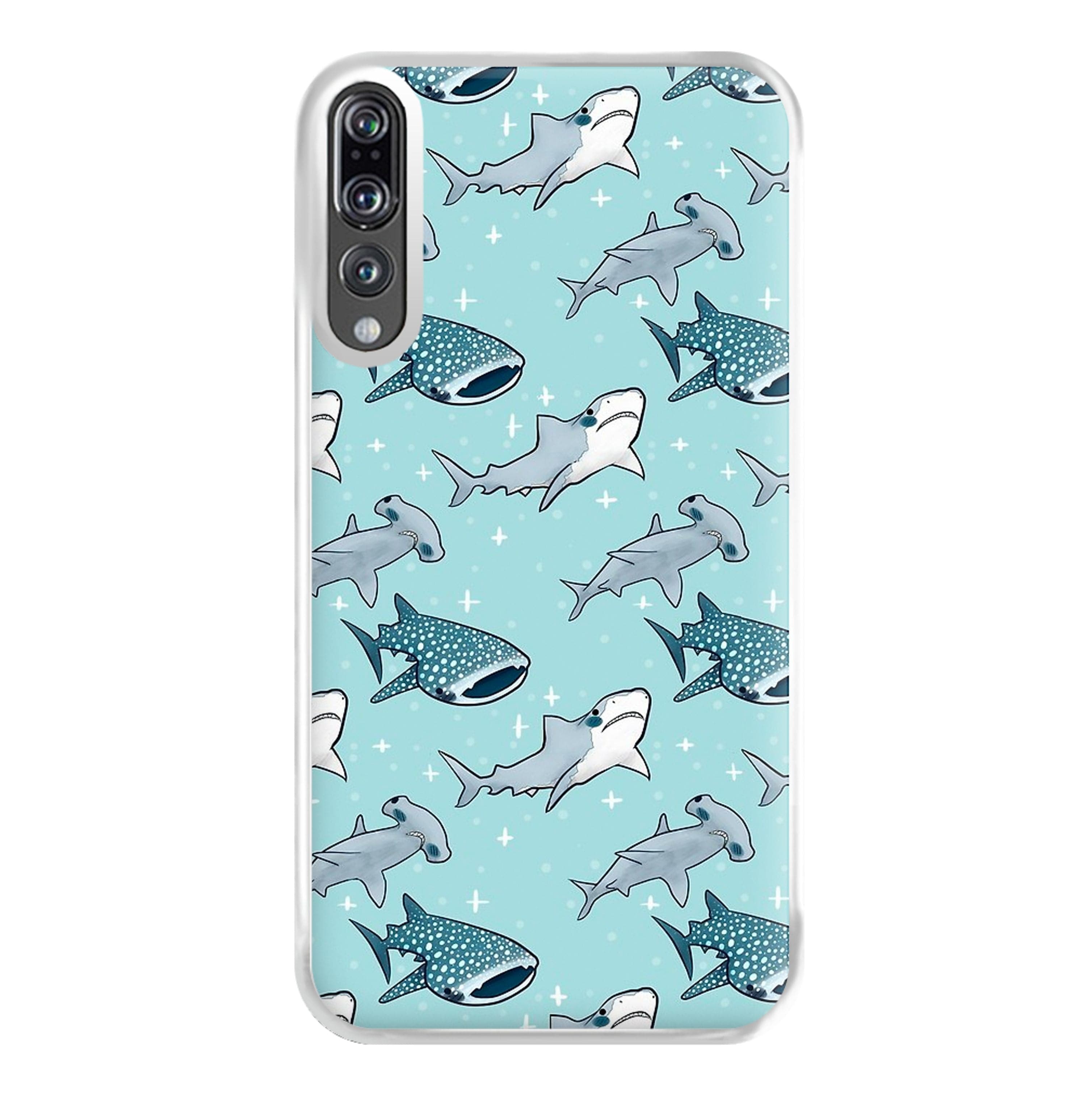 Shark Pattern Phone Case