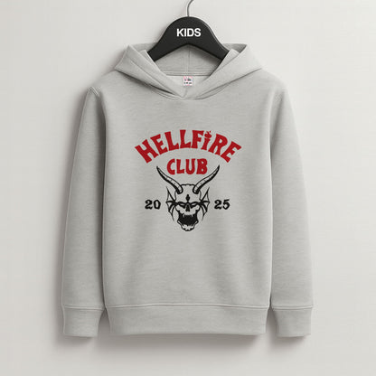 Hellfire Club 2025 Grey Kids Hoodie