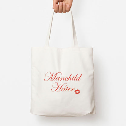Manchild Hater Tote Bag