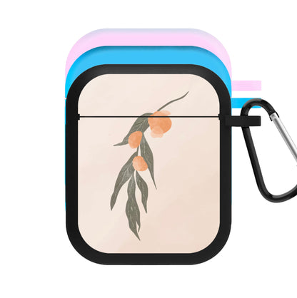 Spring Peaches AirPods Case