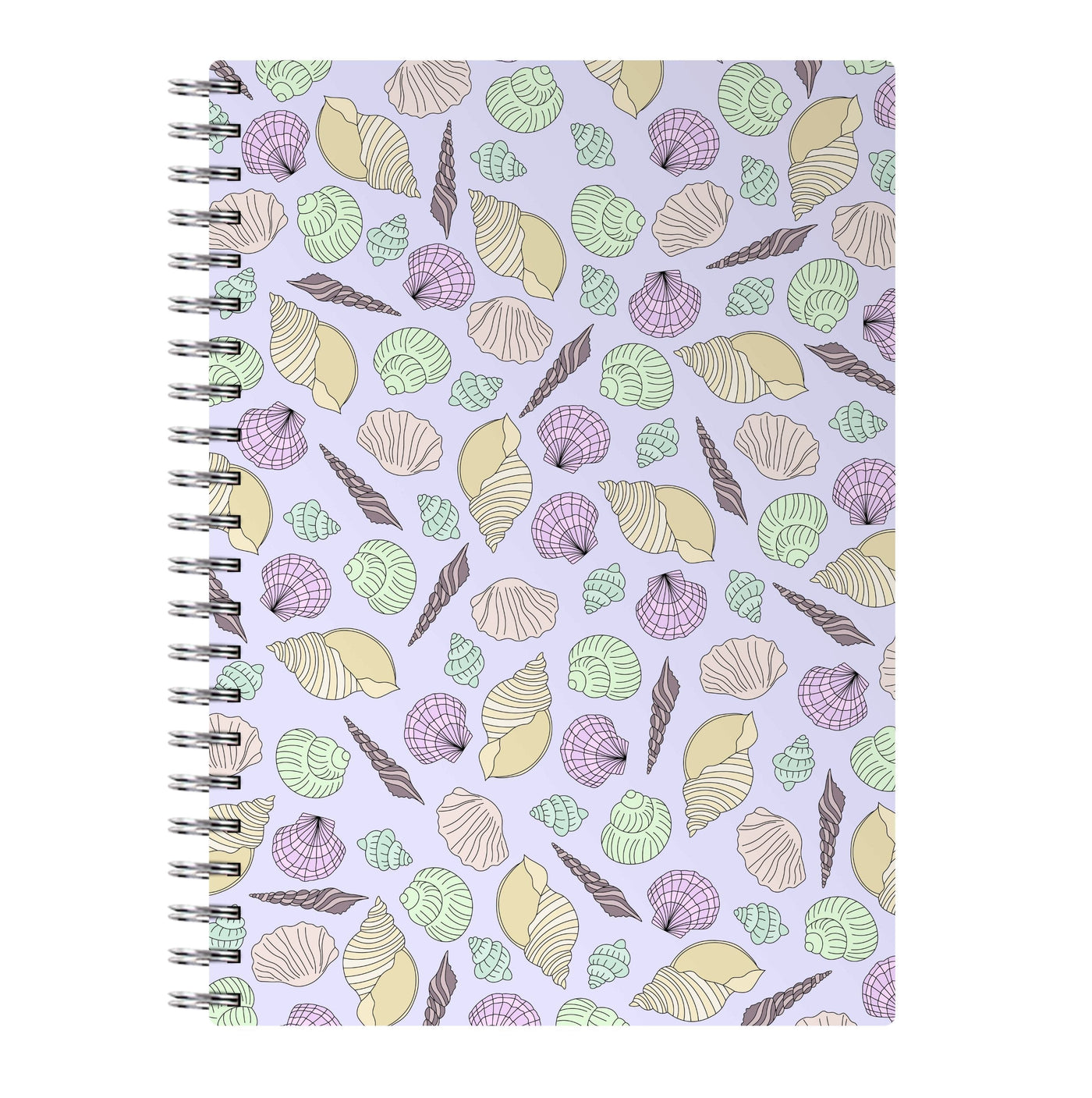 Seashells Pattern 7 Notebook