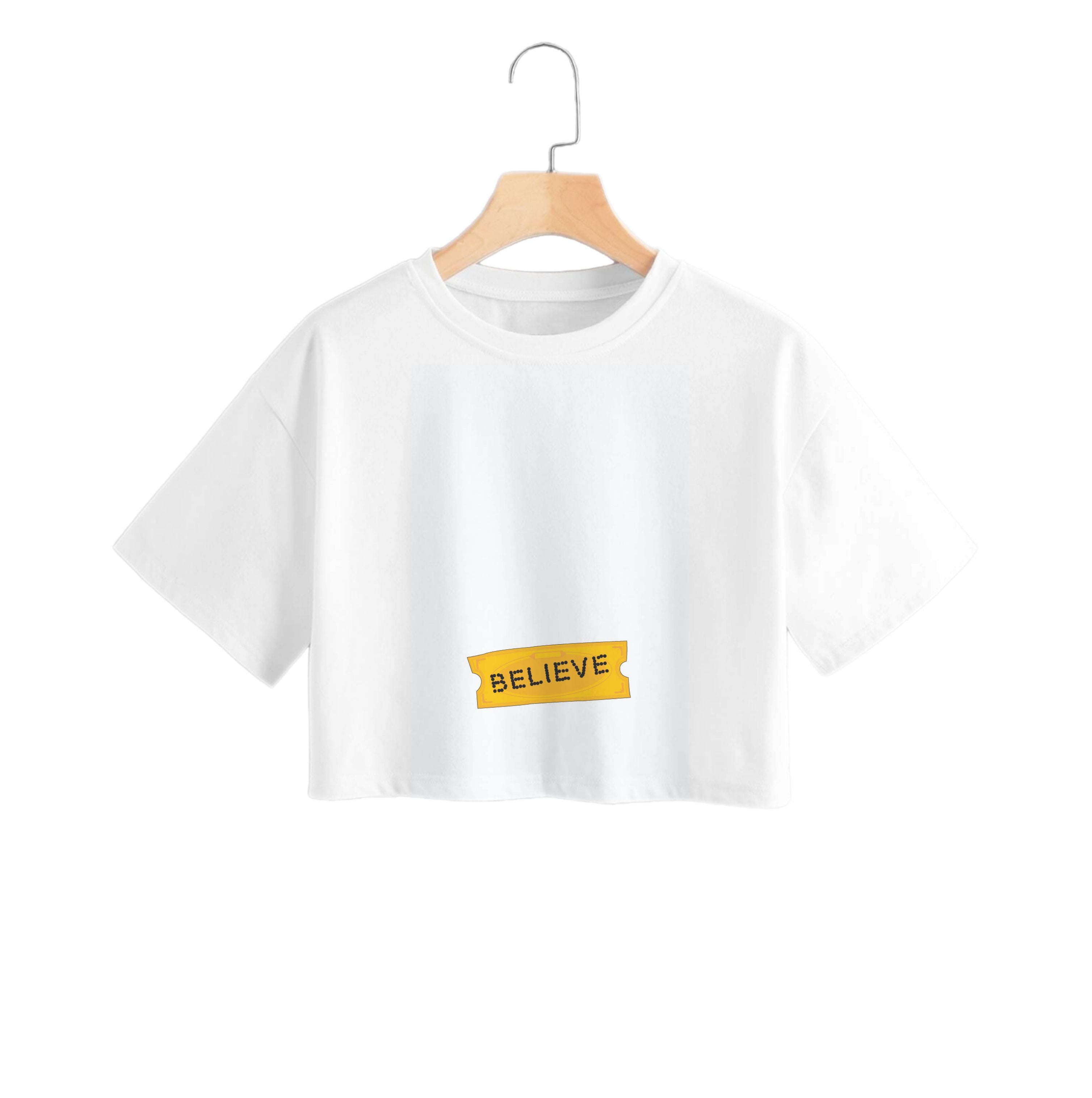 Believe - Polar Christmas Crop Top