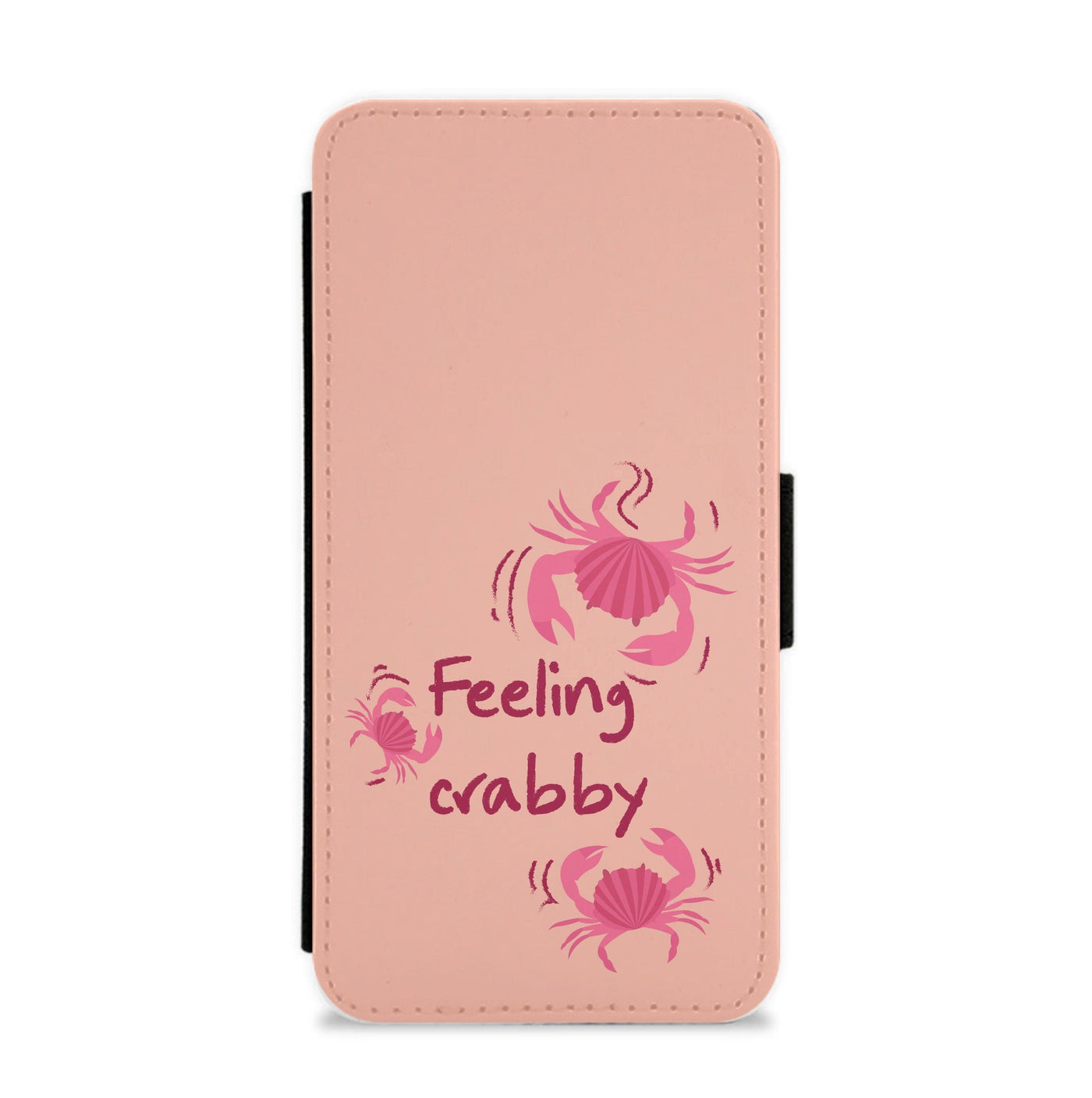 Feeling Crabby - Sealife Flip / Wallet Phone Case