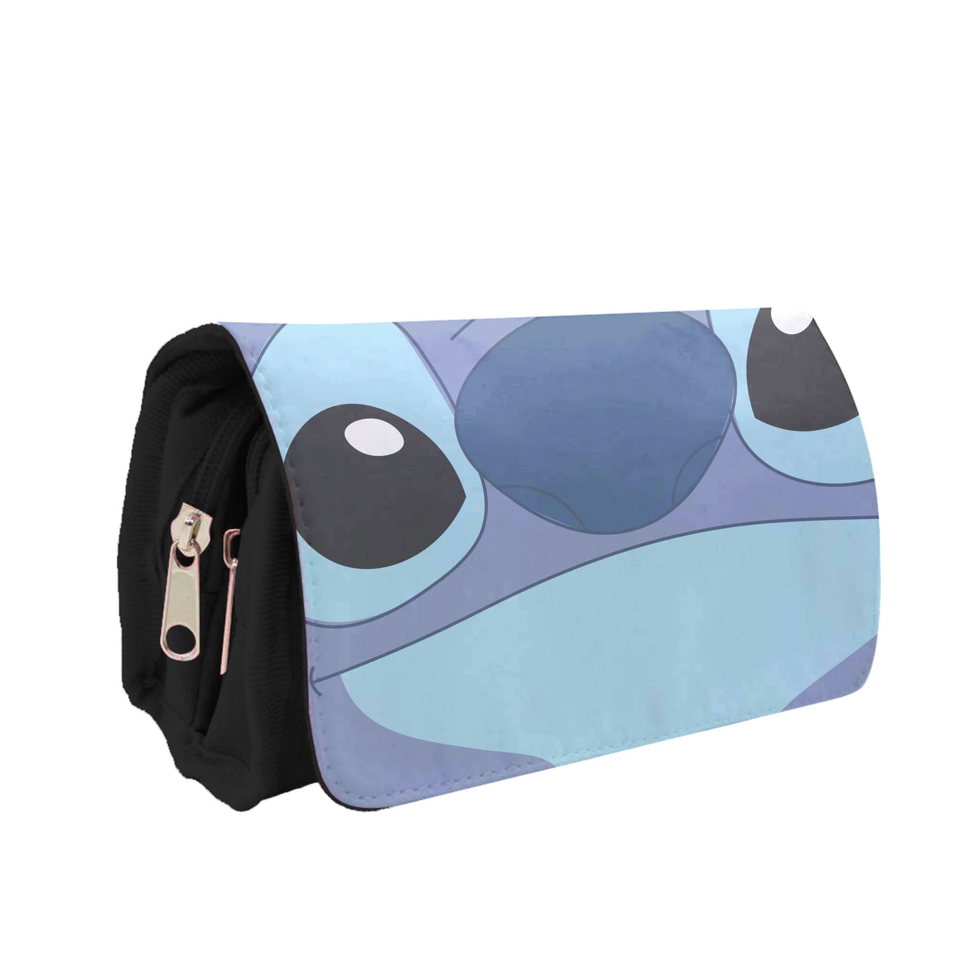 Blue Alien Face Pencil Case