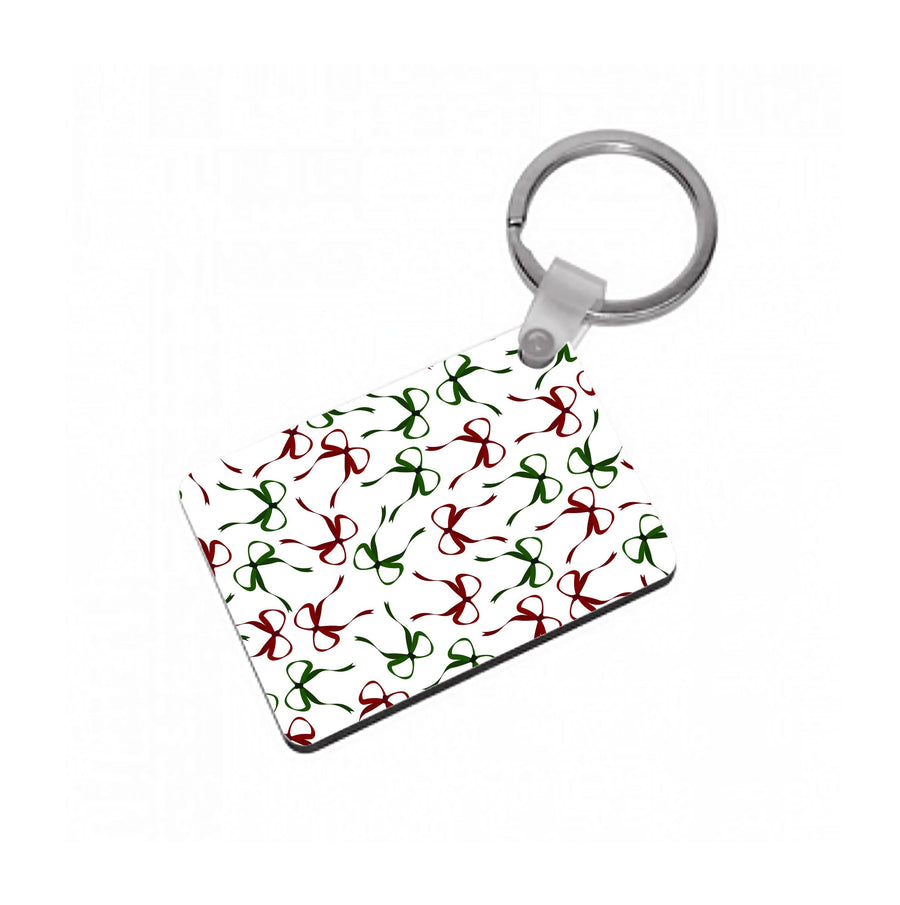 Christmas Pattern 10 Keyring