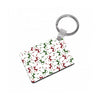 Christmas Patterns Keyrings