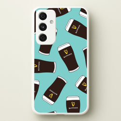 Stout Pint Pattern Galaxy A55 Case