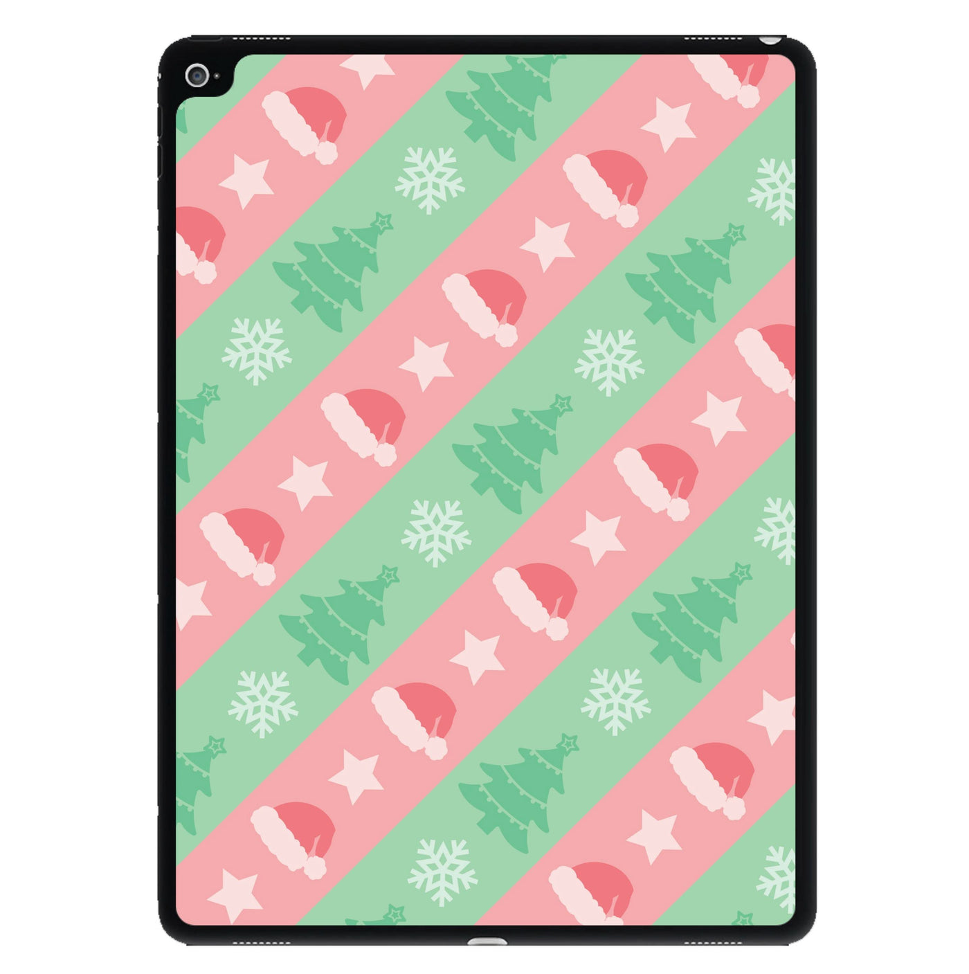 Hats And Trees Pattern iPad Case