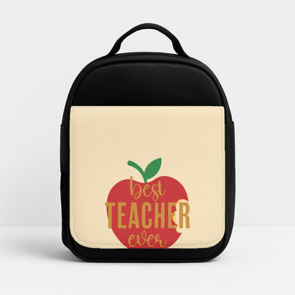 Apple Best Teacher Ever Insulated Lunch Bag