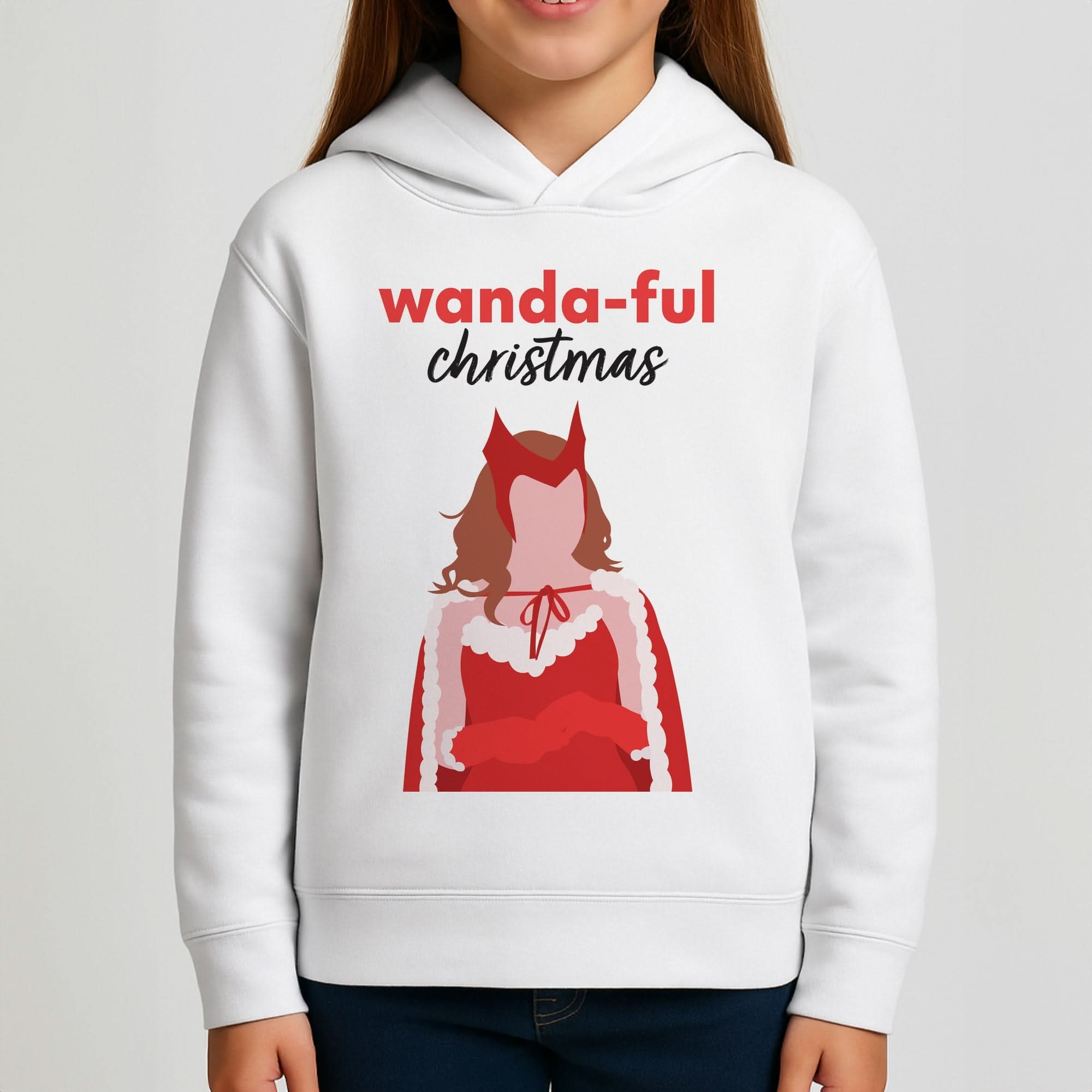 Wanda-ful Christmas Girls Hoodie