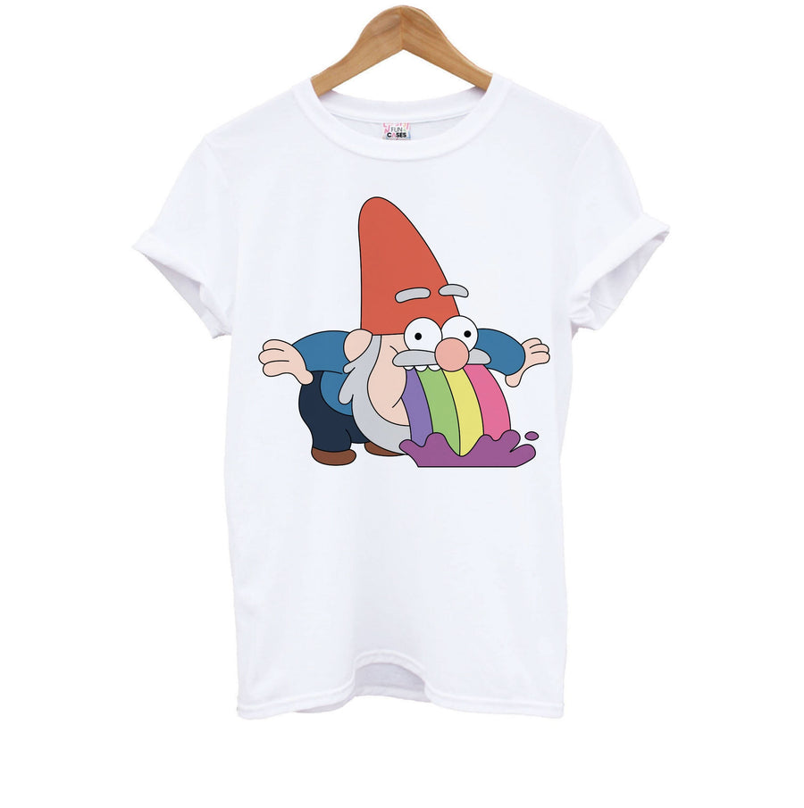 Garden Gnome Rainbow Kids T-Shirt