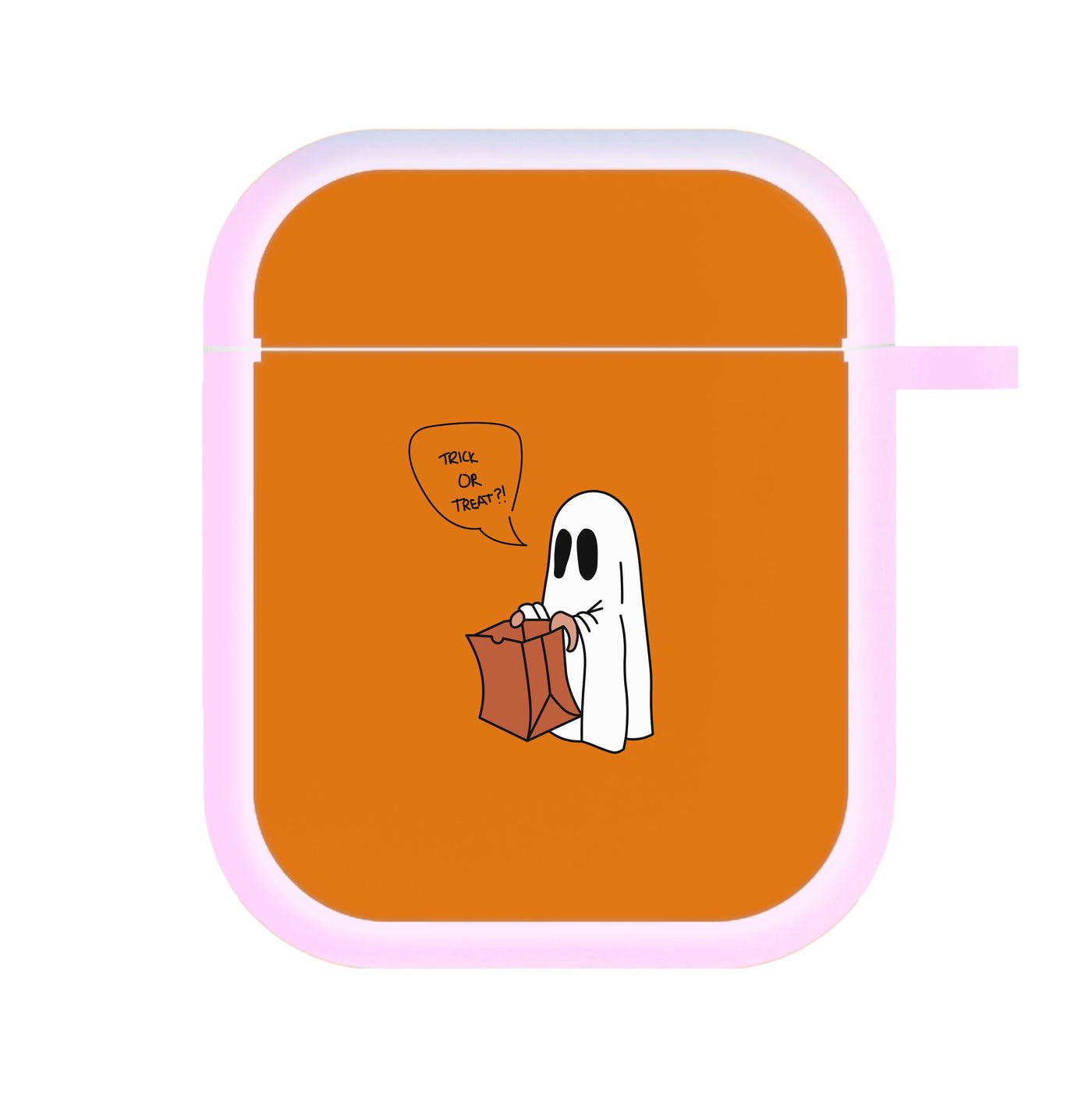 Trick Or Treat Ghost - Halloween AirPods Case