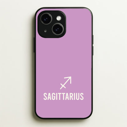 Sagittarius Pastel Zodiac iPhone 14 Case