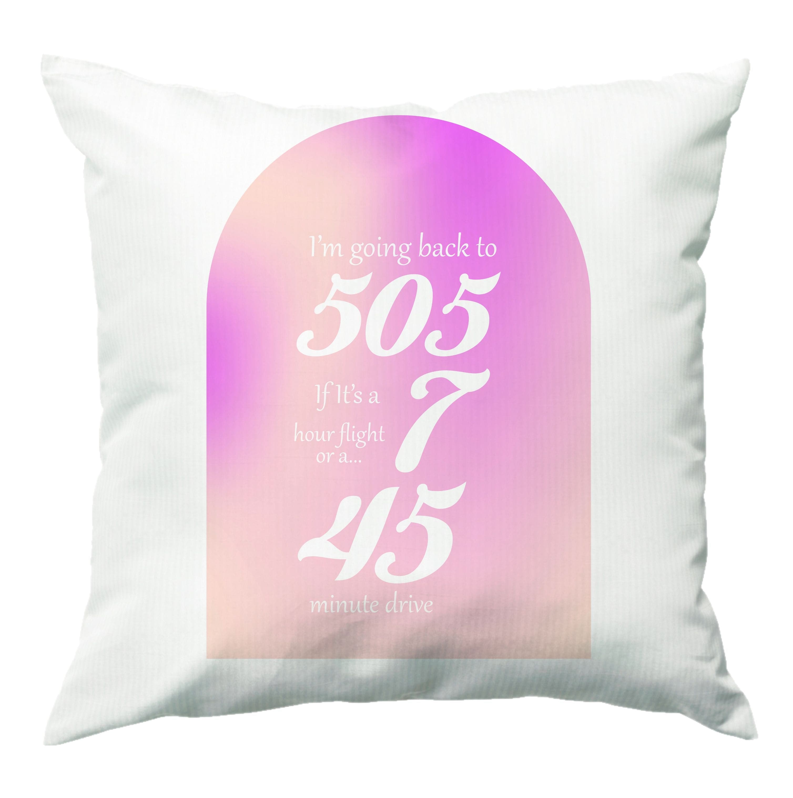 I'm Going Back To 505 - Arctic Monkeys Cushion