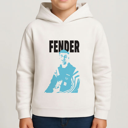 Fender Silhouette Blue Boys Hoodie