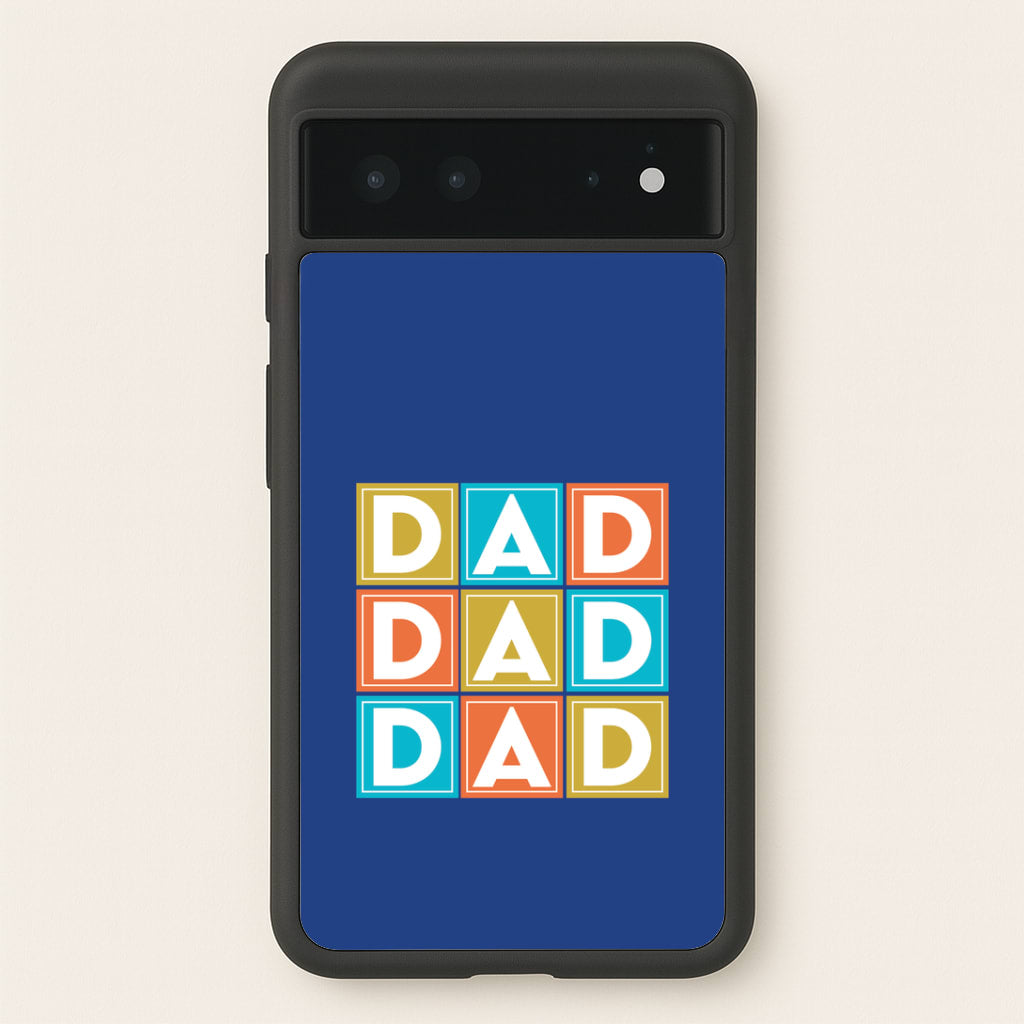Dad Cubes Google Pixel 6 Case