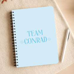 Seashells Team Conrad Notepad