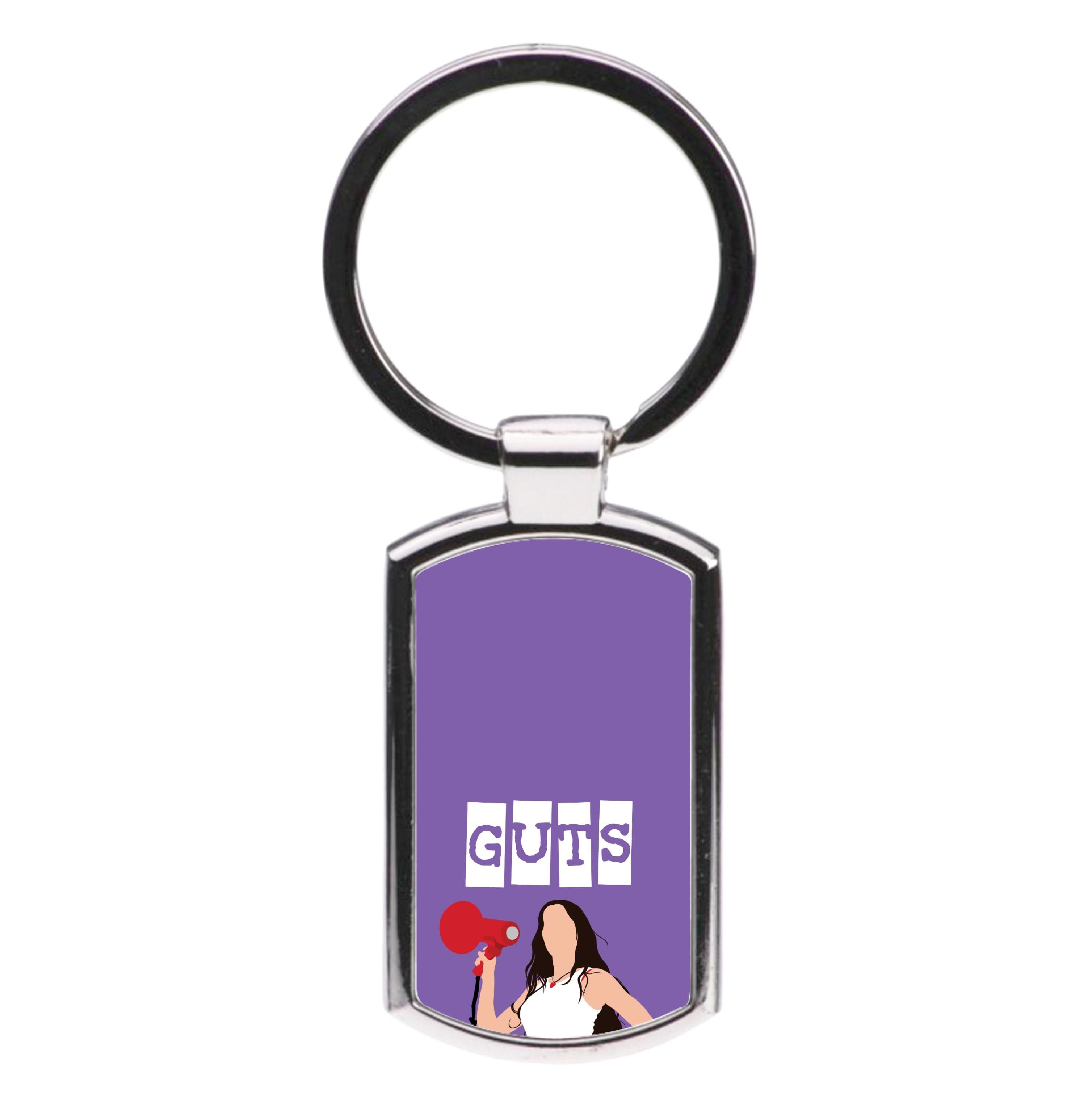 Olivia Red Megaphone Luxury Keyring