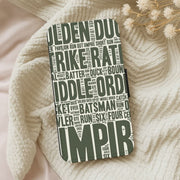 Cricket Wordscape Flip / Wallet Phone Case 5