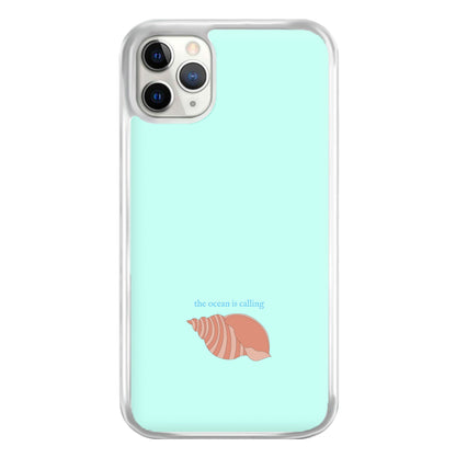 The Ocean Is Calling - Seashells Phone Case