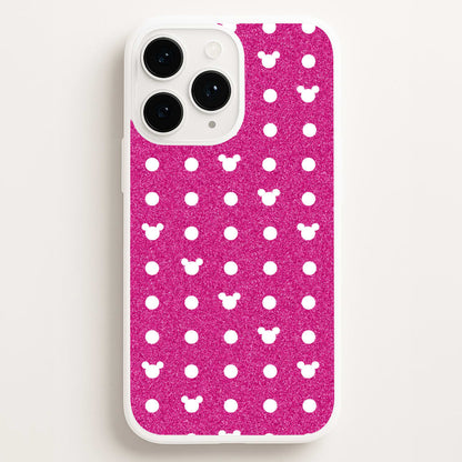 Mickey Polkadot Pink Fairytale Phone Case for iPhone, Samsung Galaxy and Google Pixel