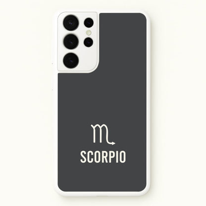 Scorpio Pastel Zodiac Galaxy S21 Ultra Case