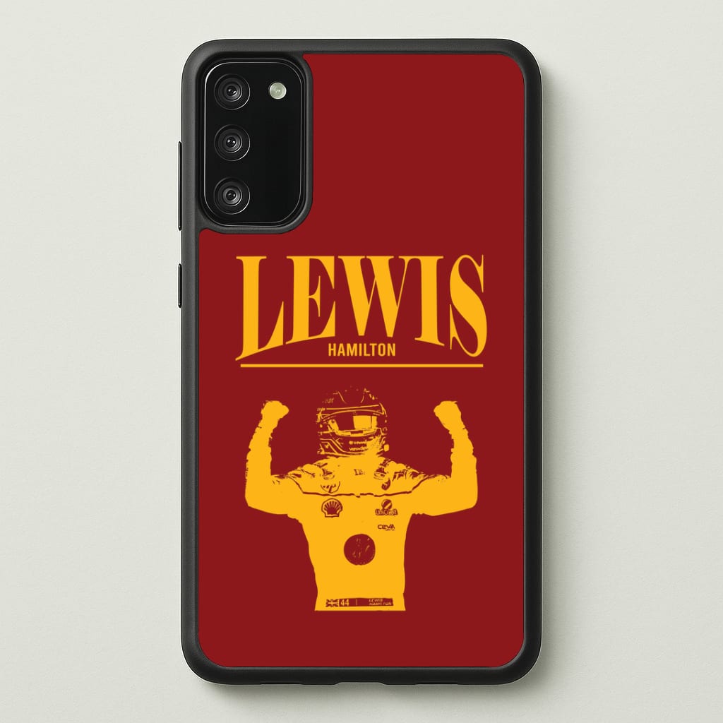 Lewis Red And Gold Galaxy S20FE Case