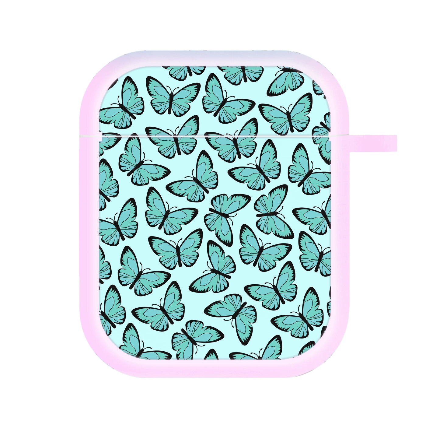 Blue Butterfly - Butterfly Patterns AirPods Case