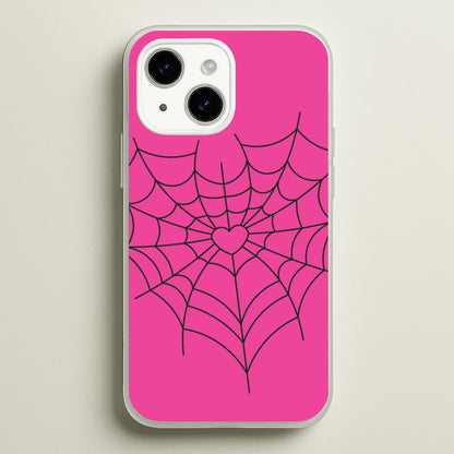 Spiderweb Hearts II iPhone 15 Plus Case