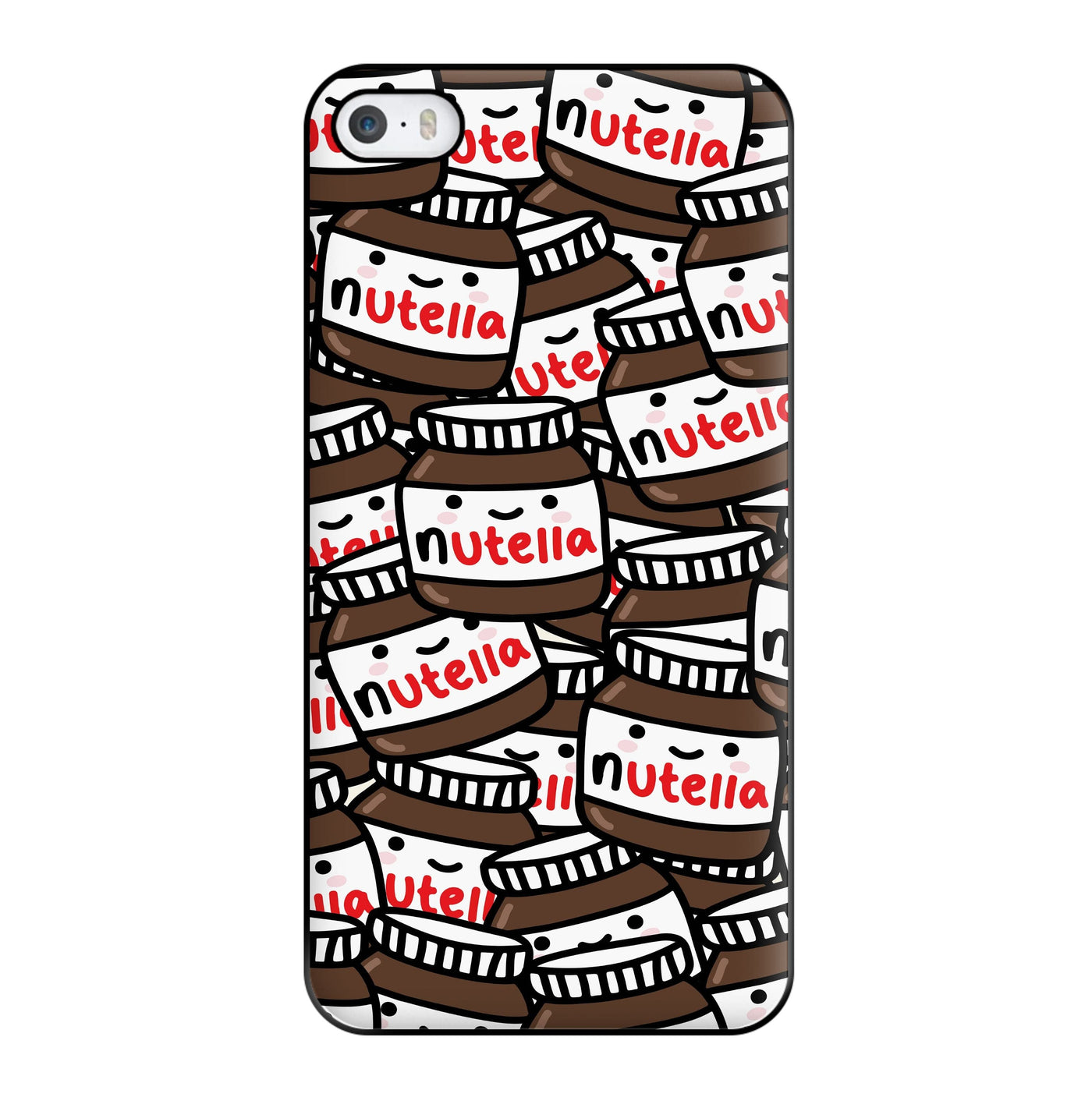Cute Nutella Pattern Phone Case