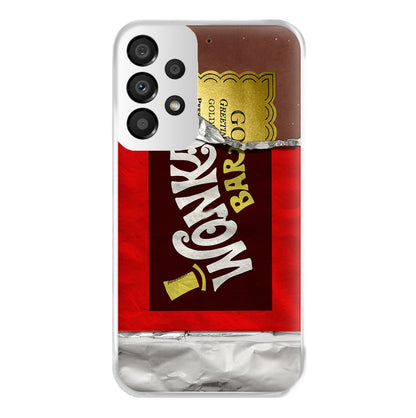 Wonka Bar Golden Ticket Phone Case