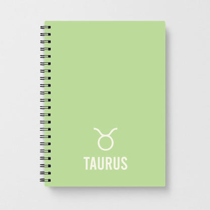 Taurus Pastel Zodiac Notebook