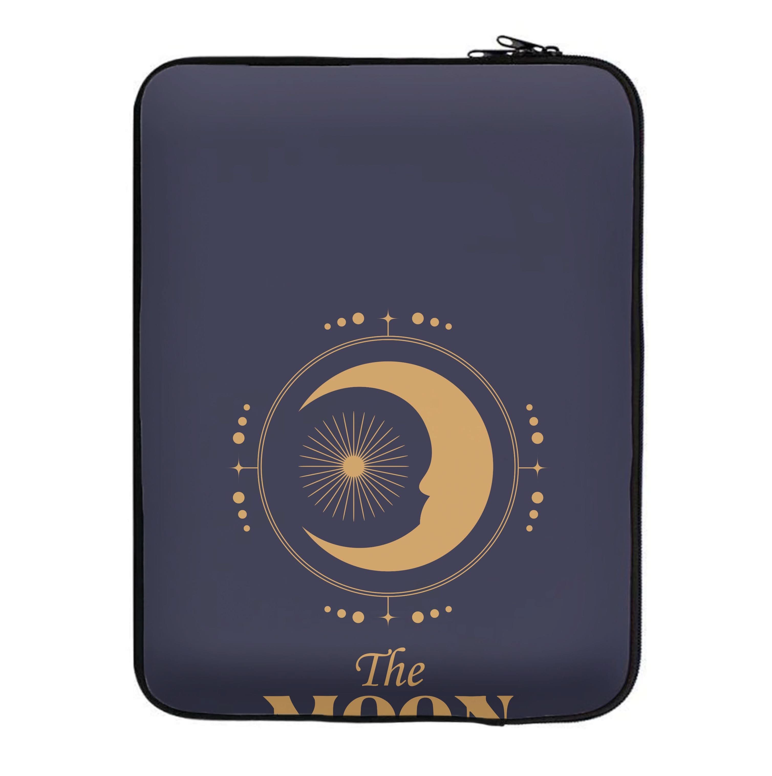 The Moon Dark Blue Laptop Sleeve